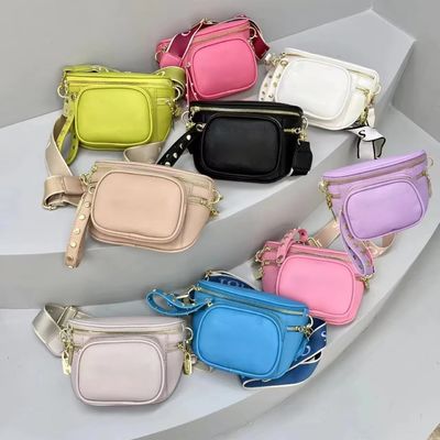 Borsa da cintura con manico singolo in pelle vintage per donne