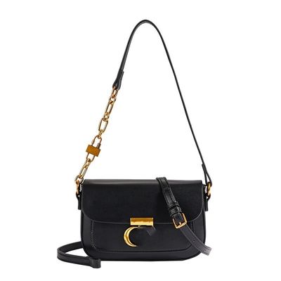 Borsa per fotocamera alla moda Borsa da spalla in cuoio in PU di design raffinato per lo stile vintage