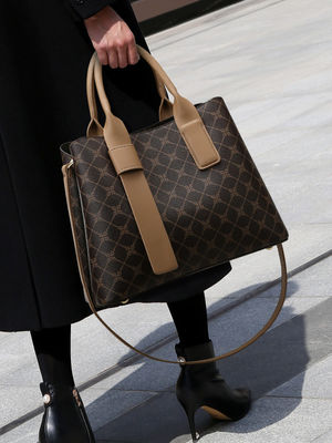 Stagione Tutte le stagioni Fashion Tote Bag Per Donne Borsa di cuoio autentica Donna alla moda