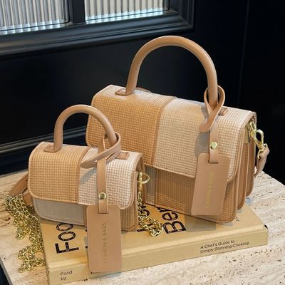 Stili borse da spiaggia da donna grande capacità borsa da bagno in PVC con cerniera e due cinture