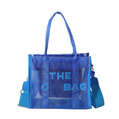 Elegante per tutte le stagioni, trasparente in PVC, trasparente per il design, grande capacità, sacchetto crossbody.