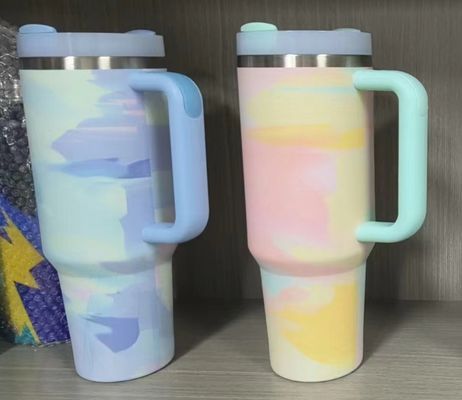 40oz Travel Mug H2.0 Tumbler Doppia Parete Aspirapolvere Isolato In Acciaio Inossidabile nel 2024