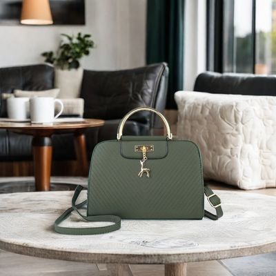Borsa da mano di moda in cuoio crossbody con grande capacità e basso MOQ