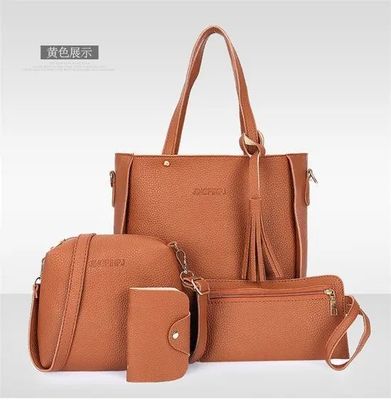 NATIONAL STYLE Unisex PU Leather Crossbody Bag con grande capacità e disegno di lichee