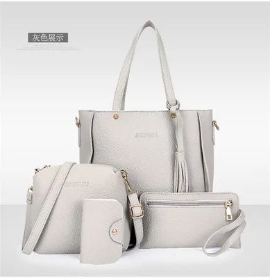 NATIONAL STYLE Unisex PU Leather Crossbody Bag con grande capacità e disegno di lichee