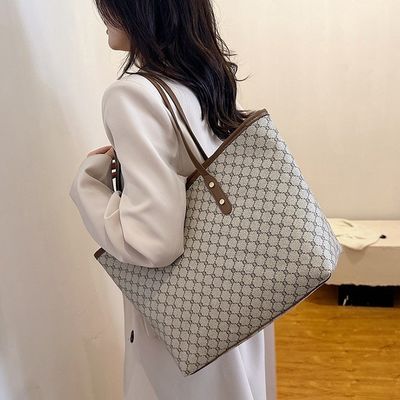 Logo personalizzato accettato Borsa da mano di lusso stampata Donna Borsa da spalla PU Borsa da bagno femminile LDTC-RTS88