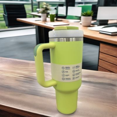 Isolamento termico Tazza d'acqua da 40 oz con maniglia per adulti Visita all'aperto Regali d'affari