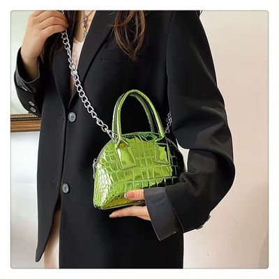 Highlight Sequins Pelle di tendenza Piccole borse Donna di moda Borsa per occasioni speciali