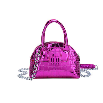 Highlight Sequins Pelle di tendenza Piccole borse Donna di moda Borsa per occasioni speciali