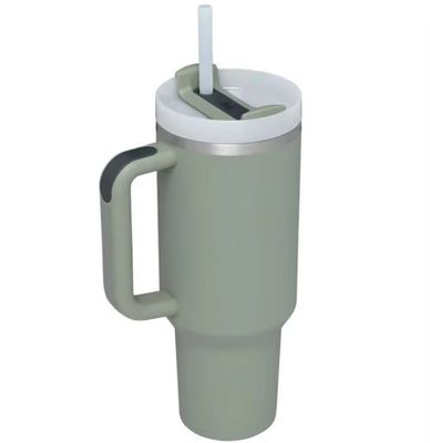 2.0 Beauchy Custom 40oz Acciaio Inossidabile Tazza Isolata Da Vacco Con Paglia Con Capo
