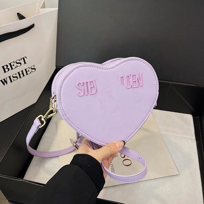Materiale principale PU Pelle a manico singolo Borse da mano femminili per il giorno di San Valentino 2024