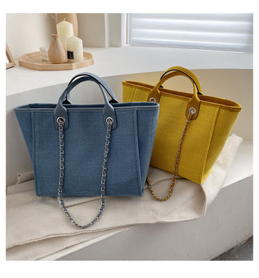 Ultima moda borsa da spalla per donne retro stampato