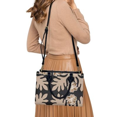 Borse in pelle floreale per donne in taglia standard