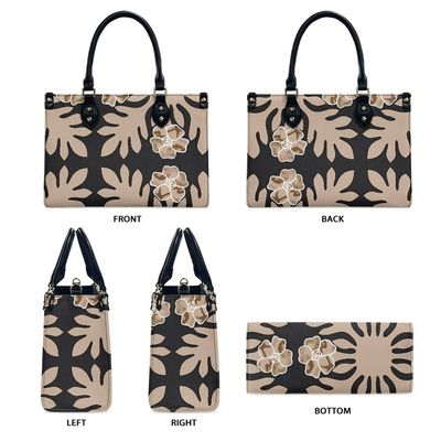 Borse in pelle floreale per donne in taglia standard