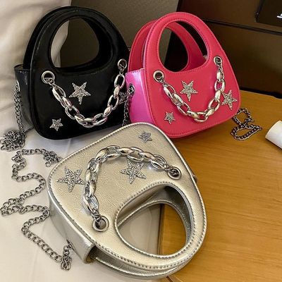 3 colori Sacchetti in PU Donna Borsa da mano Donna Spalla Sport Borsa Puffer Moda Moda Viaggi Tennis