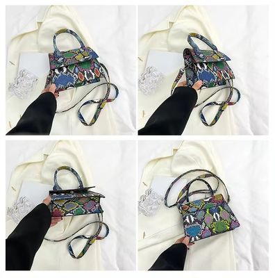 Borse di moda di lusso elegante per donne Designer Highlight Sequins Pelle Piccole borse