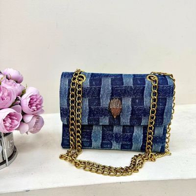 Canvas tessuto quadrato crossbody borse di mano Designer Eagle Head Messaggero per moda