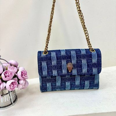 Canvas tessuto quadrato crossbody borse di mano Designer Eagle Head Messaggero per moda