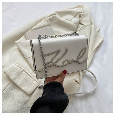 Borsa da spalla femminile di lussuosa pelle in PU per donne sofisticate