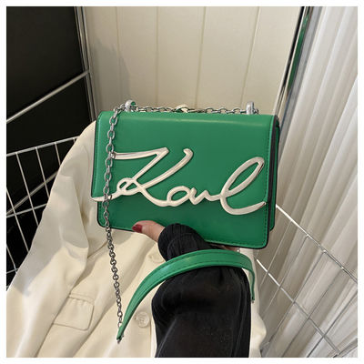 Borsa da spalla femminile di lussuosa pelle in PU per donne sofisticate