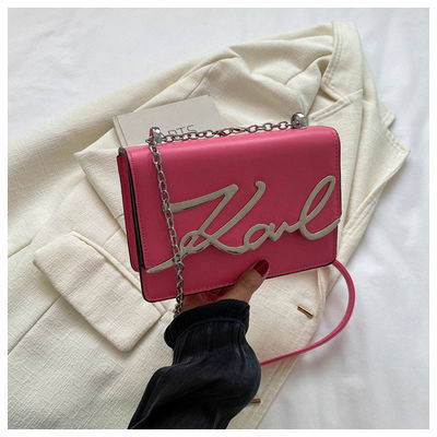 Borsa da spalla femminile di lussuosa pelle in PU per donne sofisticate