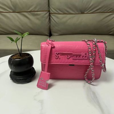 Borse con logo stampato su misura Borse da spalla in pelle in PU di grande capacità per donne
