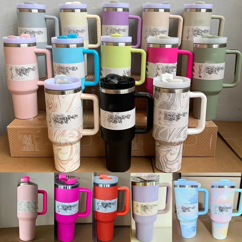40oz Travel Mug H2.0 Tumbler Doppia Parete Aspirapolvere Isolato In Acciaio Inossidabile nel 2024
