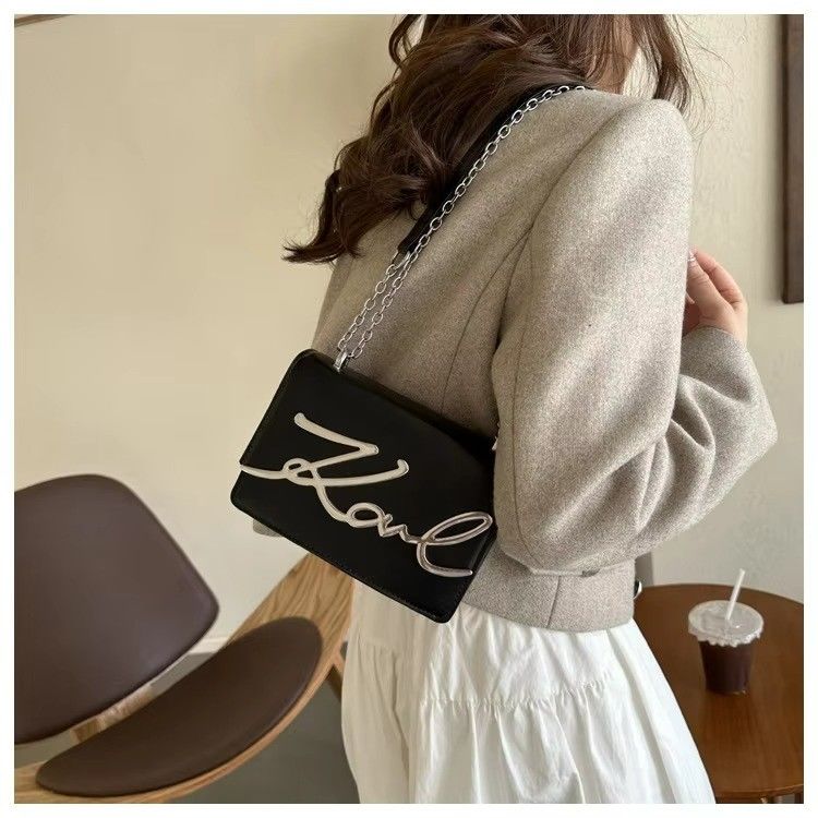 Borsa da spalla femminile di lussuosa pelle in PU per donne sofisticate